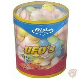 UFOキャンディー Frisia UFO's (British Flying Saucers 英国の空飛ぶ円盤) 300個入 おもしろお菓子　海外お菓子　海外キャンディー　ギフト　輸入お菓子 送料無料