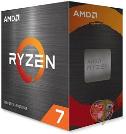 AMD Ryzen 7 5800X without cooler 3.8GHz 8コア / 16スレッド 36MB 105W【国内正規代理店品】 100-100000063WOF 送料無料