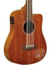 GT-Series M-Bass/FL 4-String Acoustic MicroBass Fretless for Electric Bass Guitar アコースティックベースギター Gold Tone社 Natural【並行輸入】 送料無料