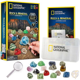 ナショナル ジオグラフィック NATIONAL GEOGRAPHIC 15個の岩石・鉱物 教材キット 送料無料