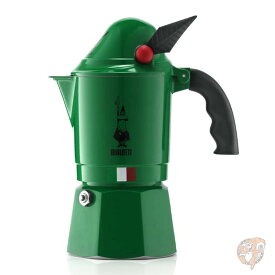 ビアレッティ アルピナ モカエキスプレス 直火式 エスプレッソメーカー 3カップ (130ml) グリーン 送料無料