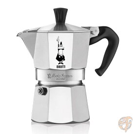 【最大1000円クーポン！スーパーセール】ビアレッティ Bialetti モカエキスプレス エスプレッソメーカー Moka Express 4カップ シルバー 送料無料