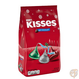 ハーシーズ HERSHEY'S キスチョコ KISSES ホリデーキャンディー 赤＆緑＆シルバー 1kg(36oz) クリスマス ギフト 送料無料