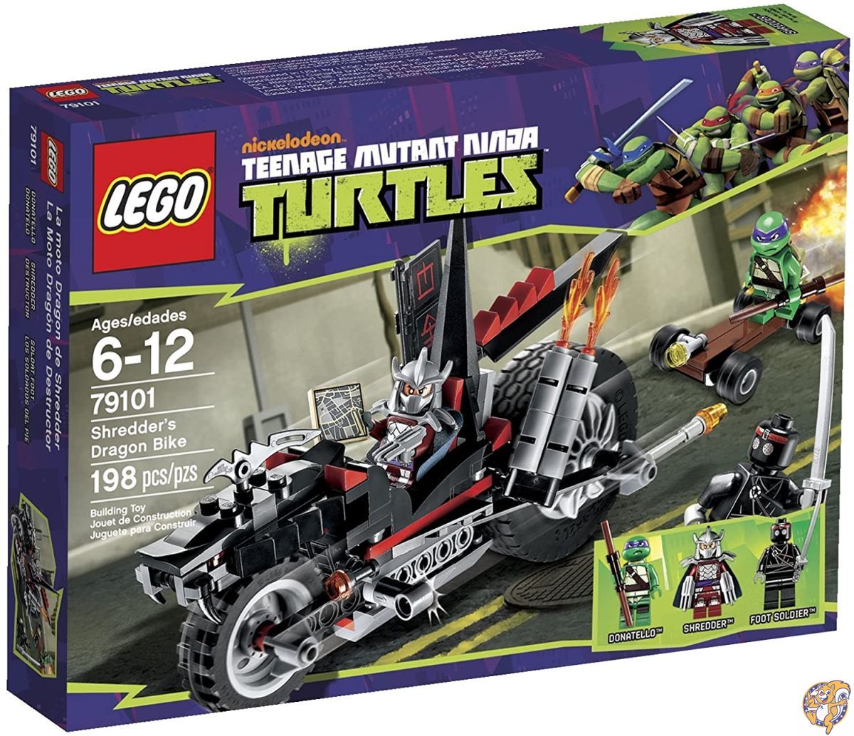 LEGO 79101 Shredder's おトク Dragon タートルズ レゴ Bike ミュータント バーゲンで
