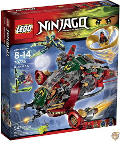 [レゴ]LEGO Ninjago 70735 Ronin R.E.X. Ninja Building Kit 6099838 [並行輸入品] 送料無料
