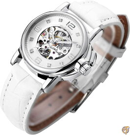 Bestn 腕時計 レディース スチームパンク スケルトン 自動機械式腕時計 送料無料