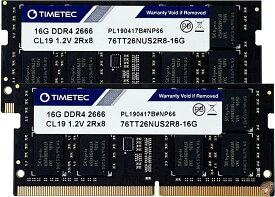 Timetec Hynix IC 32GB キット (2x16GB) DDR4 2666MHz PC4-21300 バッファなし Non-ECC 送料無料