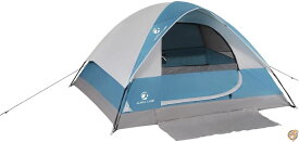 ALPHA CAMP 2~4人用 キャンプ ドームテント キャリーバッグ付き 軽量 防水 ポータブル バックパッキングテント アウトドア キャンプ 送料無料