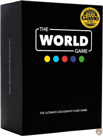 The World Game - 地理カードゲーム - 子供、家族、大人向け教育ボードゲーム - 送料無料