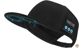 Bluetooth スピーカー付き帽子 調節可能 Bluetooth 帽子 ワイヤレス スマート スピーカーフォン キャップ アウトドア スポーツ 送料無料