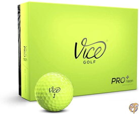 Vice Pro Plus ゴルフボール (1ダース) 送料無料　ゴルフコンペ 景品 父の日 お父さん ギフト 誕生日 参加賞　輸入品