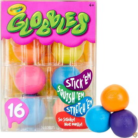 Crayola Globbles 16Count, Squish & Fidget Toys, Gift for Kids, Age 4, 5, 送料無料