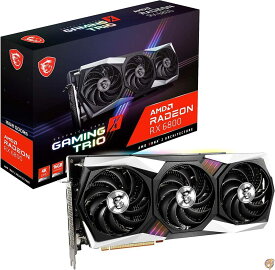 MSI Radeon RX 6800 GAMING X TRIO 16G グラフィックスボード VD7459 送料無料