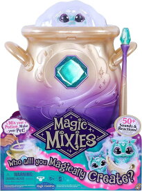 【最大1000円クーポン！スーパーセール】Magic Mixies Magical Misting Cauldron with Interactive 8 inch Blue Plush 送料無料