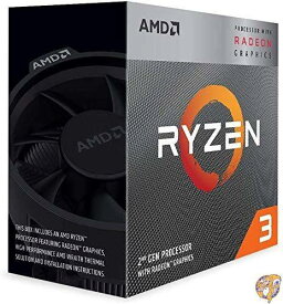 AMD Ryzen 3 3200G with Wraith Stealth cooler 3.6GHz 4コア / 4スレッド 送料無料