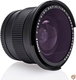 NIKON ニコンデジタル一眼レフカメラ用OptekaHD&sup2;0.35x広角パノラママクロ魚眼レンズ（52ミリメートル/