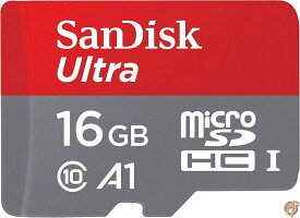 SanDisk microSDHC 98MB/s 16GB Ultra SD変換アダプター付属 サンディスク SDSQUAR-016G