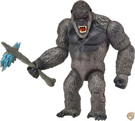 ゴジラ VS コング プレイメイツ ベーシック アクションフィギュア コング with バトルアックス / GODZILLA VS. KONG