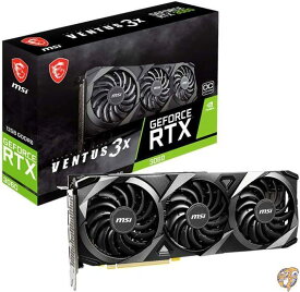 MSI Gaming GeForce RTX 3060 12GB 15Gbps GDRR6 192ビット HDMI/DP PCIe 4 トルクス トリプルファン アンペアOC