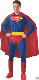 スーパーマン デラックス コスチューム メンズ 165cm-175cm