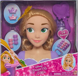 ディズニープリンセス スタイリングヘッド ラプンツェル Disney Princess Rapunzel Styling Head 美容師ごっこ 美容師おもちゃ ヘアメイク なりきり アメリカ輸入おもちゃ