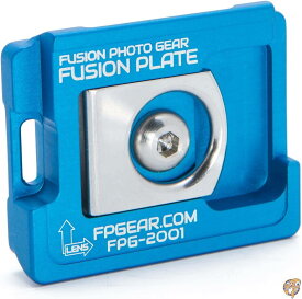 Fusion Photo Gear FPG-2001 Manfrotto 200PL/RC2対応 フュージョンプレート ブルー