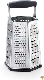 Cuisipro 6-Sided Box Grater with Bonus Ginger by