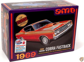 【最大1000円クーポン！スーパーセール】AMT 1/25 1969 フォード トリノ コブラ ファストバッグ プラモデル AMT1217