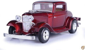 [プレミアム アメリカン クラシック]Premium American Classics 1932 Ford Coupe Black 1:24 Diecast Model Car Motormax diecast
