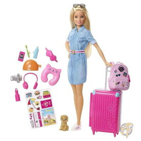 バービー ドリームハウス ドール & アクセサリー トラベルセット 子供用おもちゃ FWV25 Barbie