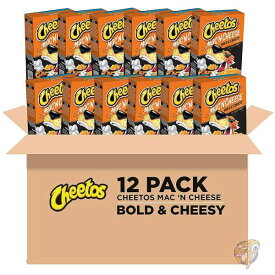 Cheetos チートス お菓子 マック&チーズ ボールド&チーズ スナック 5.9 オンス 12 個