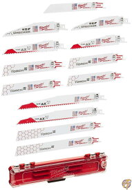 【最大1000円クーポン！スーパーセール】12-Piece Sawzall Blade Kit-12PC RECIP SAW BLADE SET (並行輸入品)