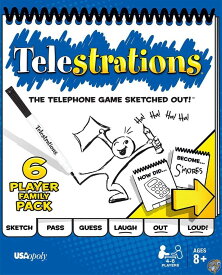 テレストレーション (Telestrations) 6 Player - Family Pack [並行輸入品] ボードゲーム