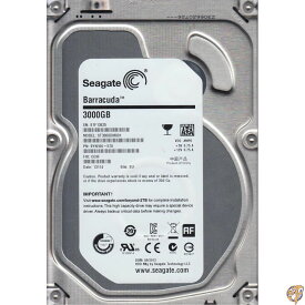 【最大1000円クーポン！スーパーセール】Seagate シーゲイト 内蔵ハードディスク Desktop HDD 3TB ( 3.5 インチ / SATA 6Gb/s 7200rpm 64MB ) ST3000DM001