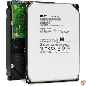 【最大1000円クーポン！スーパーセール】HGST (エイチジーエスティー) Ultrastar (ウルトラスター) He8 HDD HUH728080ALE604 8TB 7200RPM 128MBキャッシュ SATA 6.0Gb/s 3.5インチ エンタープライズサーバー データセンター ハードドライブ (リファービッシュ品)