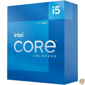 【最大1000円クーポン！スーパーセール】Intel Corei5 プロセッサー 12600K 3.7GHz（ 最大 4.9GHz ） 第12世代 LGA 1700 BX8071512600K