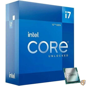 【最大1000円クーポン！スーパーセール】Intel Corei7 プロセッサー 12700K 3.6GHz( 最大 5.0GHz ) 第12世代 LGA 1700 BX8071512700K/A