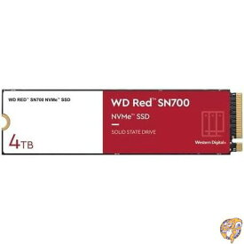 Western Digital WD レッド SN700 NVMe SSD 4TB M.2 [WDS400T1R0C]