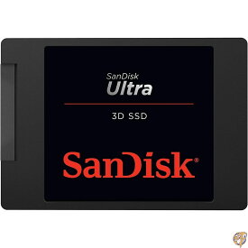 SanDisk サンディスク 内蔵 SSD Ultra 3D 4TB 2.5インチ SATA (読み出し最大 560MB/s 書込み最大 520MB/s) PC SDSSDH3-4T00-G26