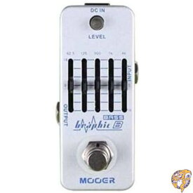 Mooer ムーアー Micro Series ベース用グラフィック・イコライザペダル Graphic B