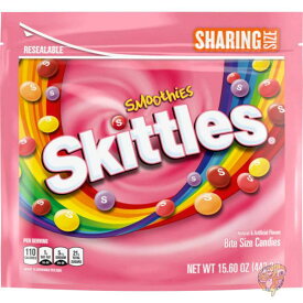 スキットルズ Skittles スムージー チューイー キャンディ お菓子 バルクパック シェアサイズ 4442g バッグ (6 個パック)