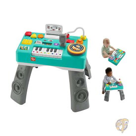 ベビー&幼児用おもちゃ ミックスして学ぶ DJテーブル ライトとサウンド付き HTK83 Fisher-Price フィッシャープライス