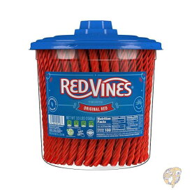 レッドヴァインズ Red Vines リコリス オリジナルレッドフレーバーソフト＆チューイキャンディ お菓子 16kg 106