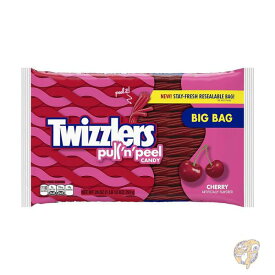 ツイズラーズ TWIZZLERS チェリーフレーバー リコリス 低脂肪キャンディー 793g MCLANE500366252