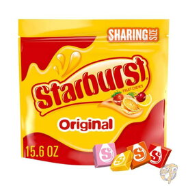 スターバースト Starburst お菓子 オリジナル フルーツチューズ チューイーサマーキャンディ シェアサイズ 442g 27978