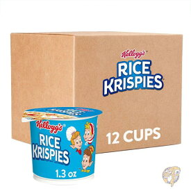 ケロッグ Rice Krispies ライスクリスピー シリアルカップ キッズスナック オリジナル 442g 12個 3800052450