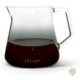 Fellow フェロー ガラスカラフェ 500mL スモークグレー 耐熱ガラスポット　コーヒーカラフェ　Fellowコーヒー 送料無料
