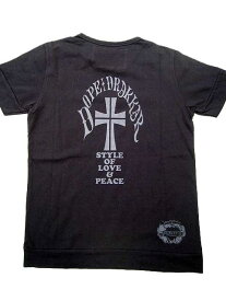DOPE+DRAKKAR/ドープ＆ドラッカーフルーツダイコットンクロスTシャツ　black