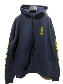 CHROME HEARTSクロムハーツプルオーバーパーカーnavy/yellow