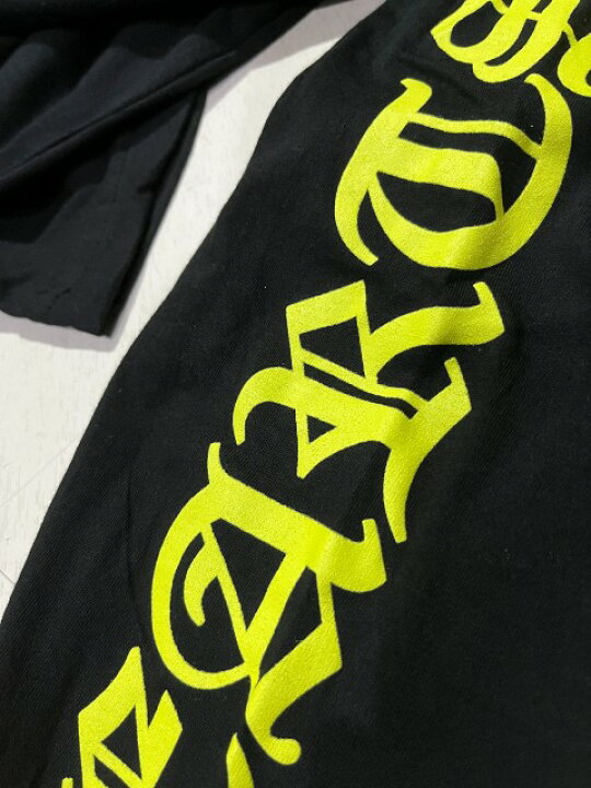 楽天市場】CHROME HEARTSクロムハーツネックロゴロンT black/yellow 